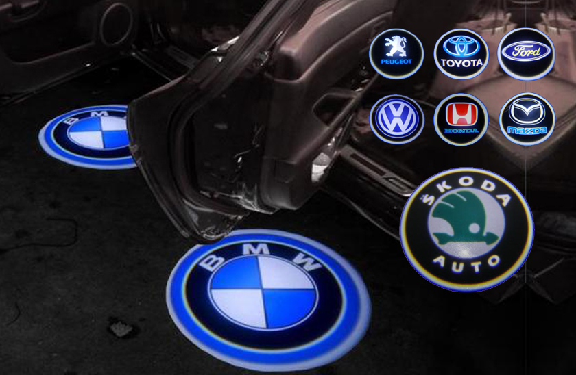 LED logo projektor značky automobilu Opel